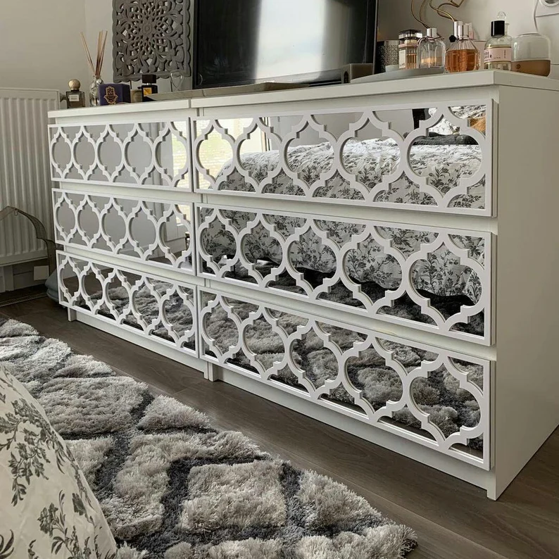 Mirrored Ikea Malm Hacks