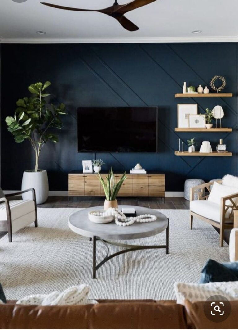 9 Stunning Navy Living Room Ideas The Great Hack Shack