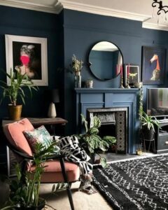 9 Stunning Navy Living Room Ideas - The Great Hack Shack