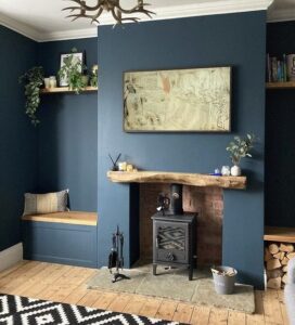 9 Stunning Navy Living Room Ideas - The Great Hack Shack