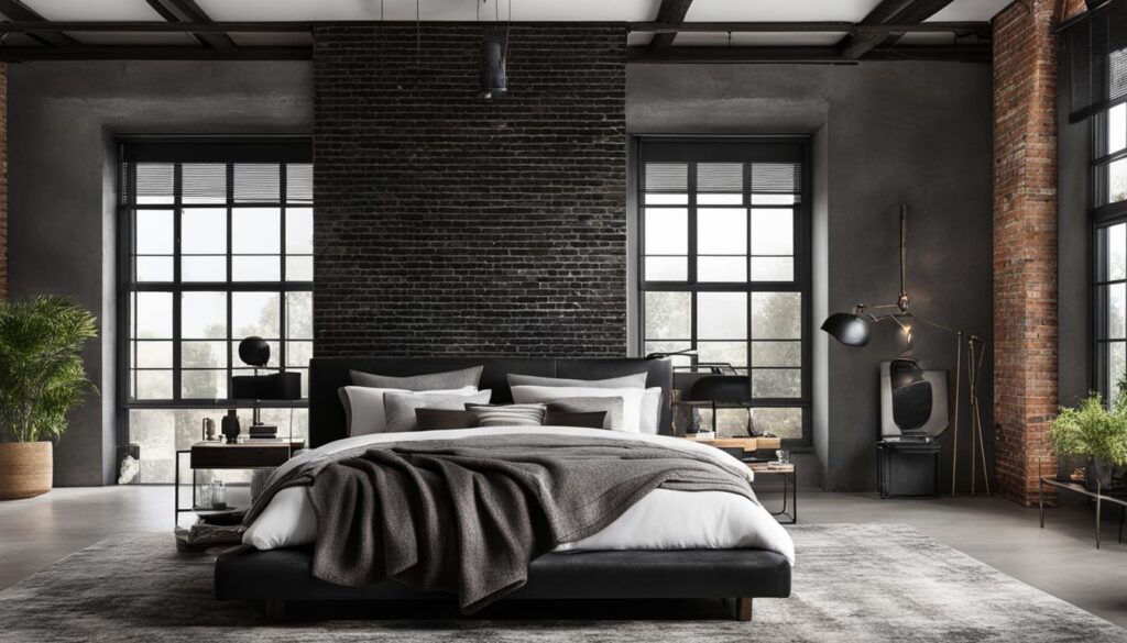 Modern Industrial Bedroom Ideas