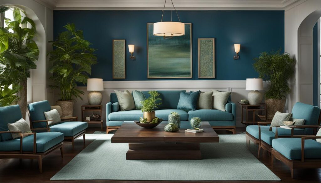 feng shui color scheme for living room