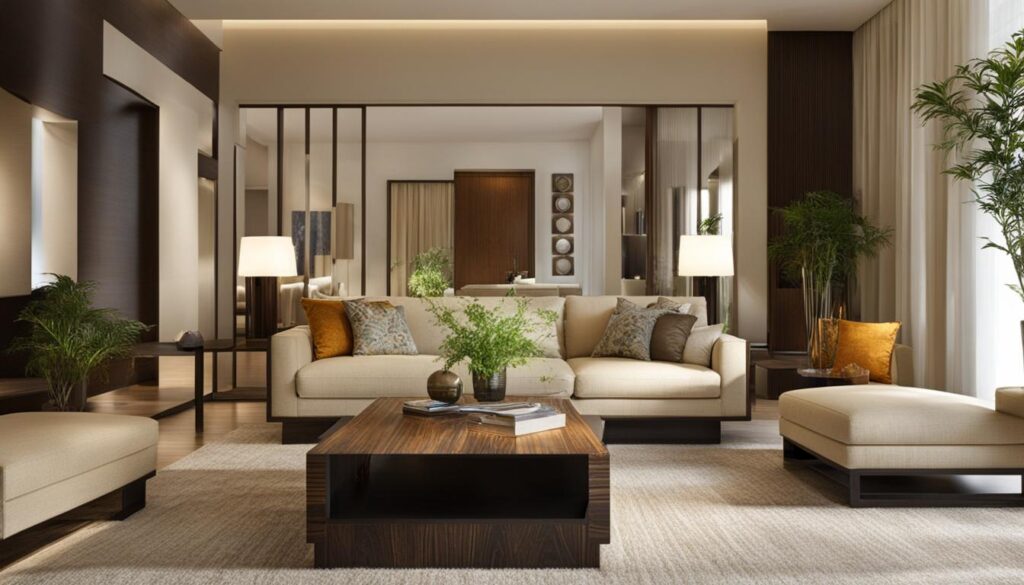 feng shui furniture arrangement