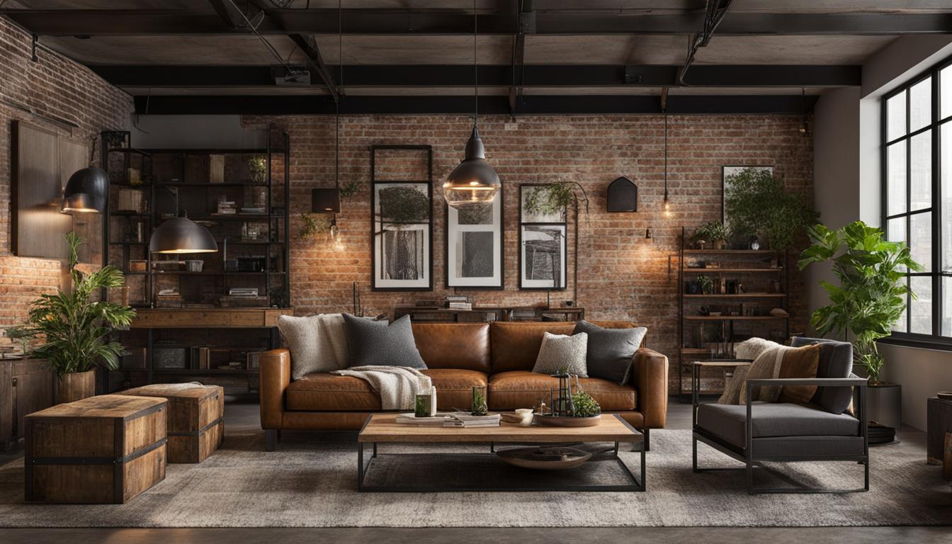 Industrial Chic Living Room: Crafting Cool, Urban Vibes at Home