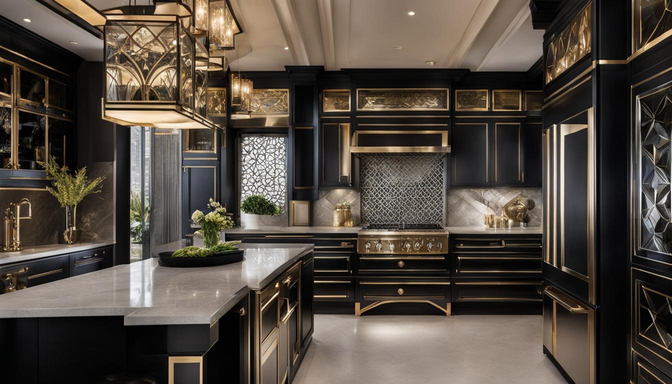 Art Deco Kitchen Inspiration for Stylish Cooking