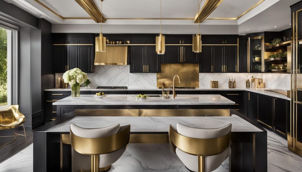 Modern Art Deco Kitchen