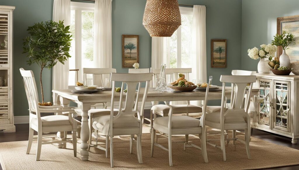 coastal dining furniture