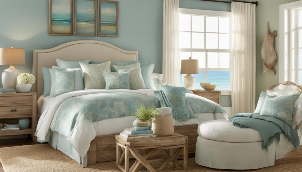 coastal paint colors in a bedroom