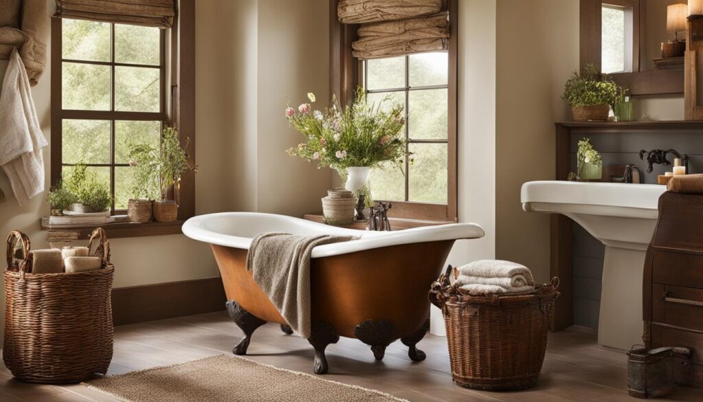 country cottage bathroom