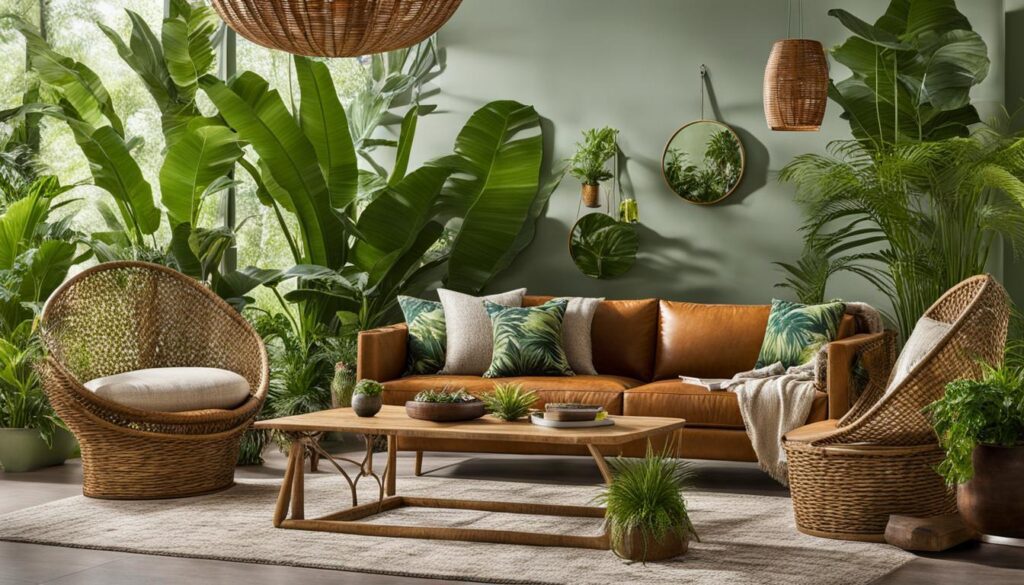 jungle-inspired furniture
