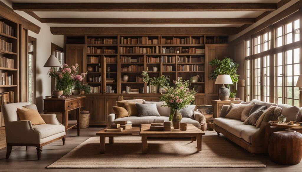 rustic living room inspiration