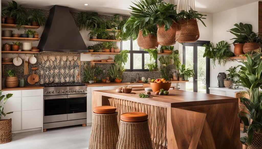 tropical kitchen decor