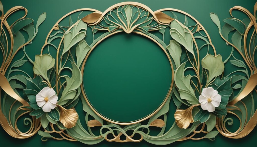 Art Nouveau accessories and décor