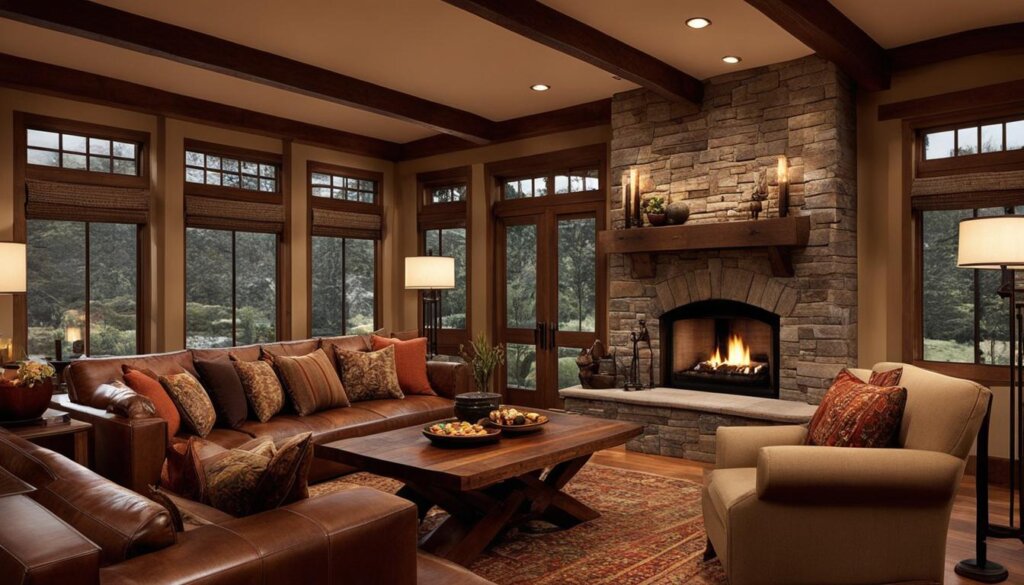 Cozy Craftsman Interior Design