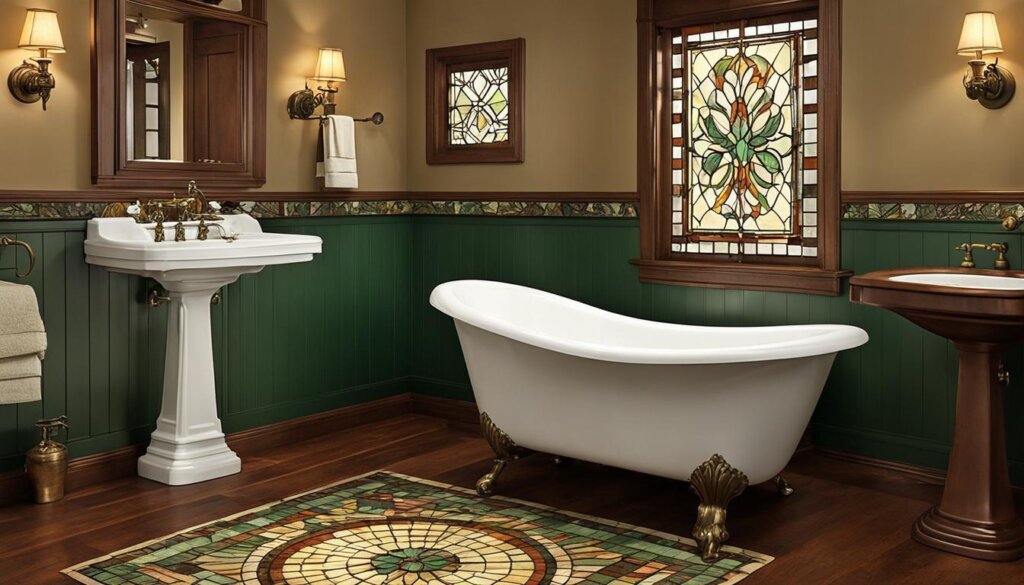 Craftsman-Style Bathroom Fixtures