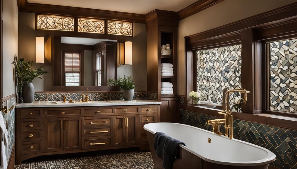 Craftsman-Style Bathrooms