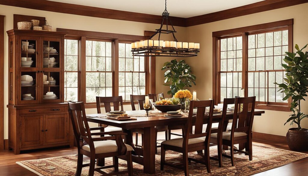 Craftsman Style Dining Room