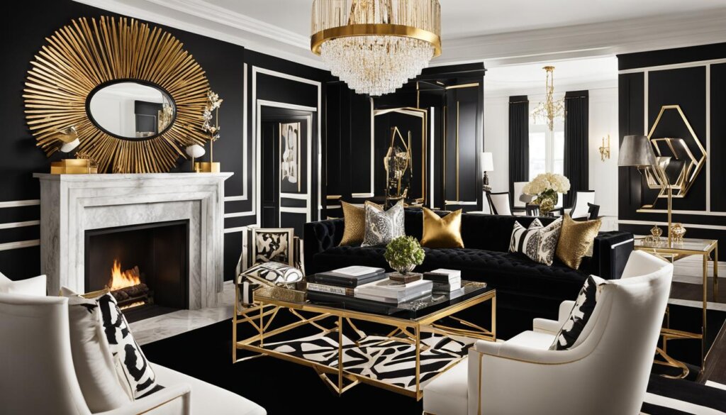 Hollywood Regency decor