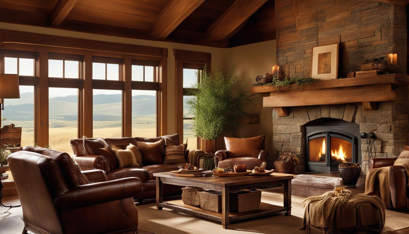 Prairie Style Living Room