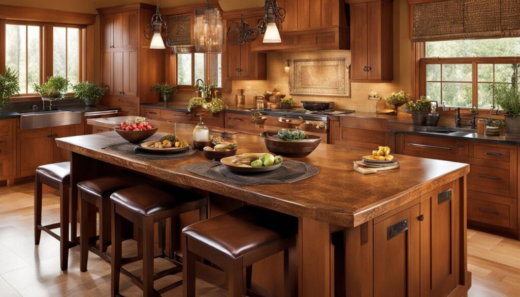 craftsman kitchen countertops