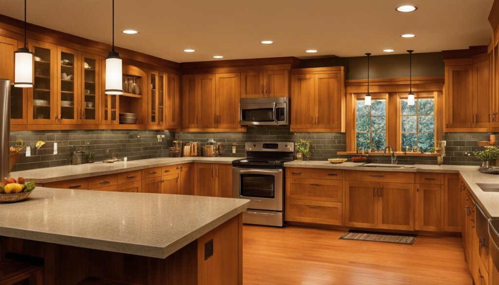 craftsman kitchen lighting