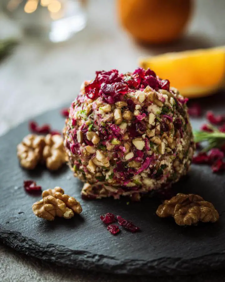Cranberry Orange Cheese Ball Festive Flavor Explosion