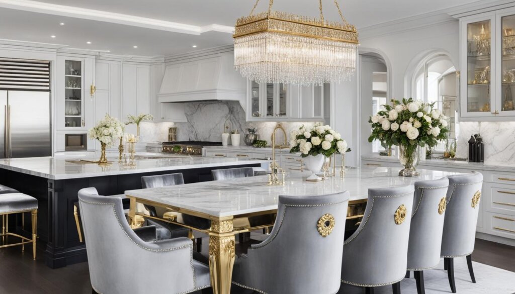 elegant kitchen decor