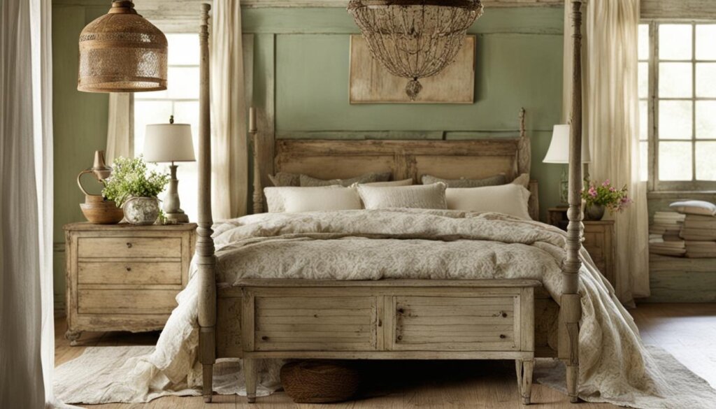 farmhouse style bedroom