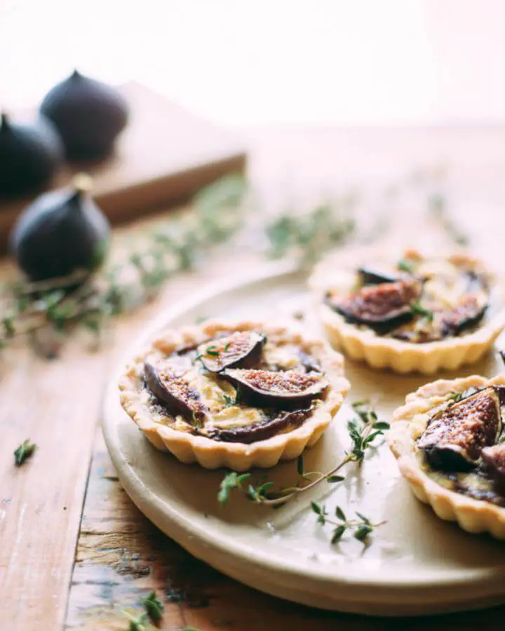 Fig & Blue Cheese Tartlets