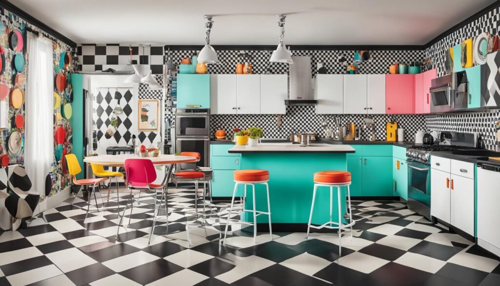 retro kitchen design