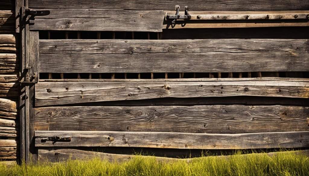 rustic wood finishes