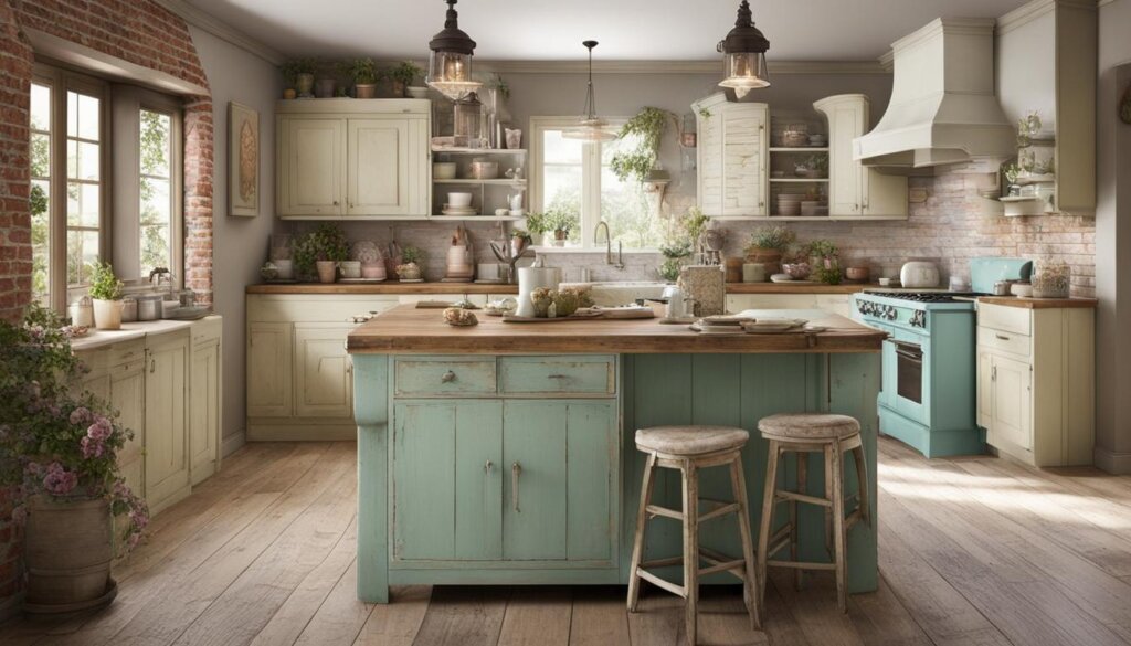 shabby chic kitchen ideas