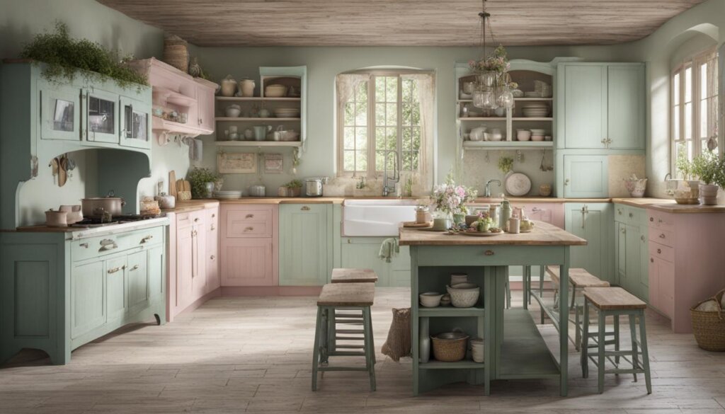 shabby chic kitchen ideas