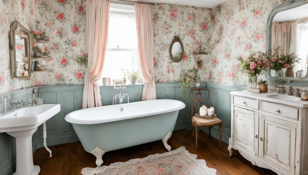 small shabby chic bathrooms